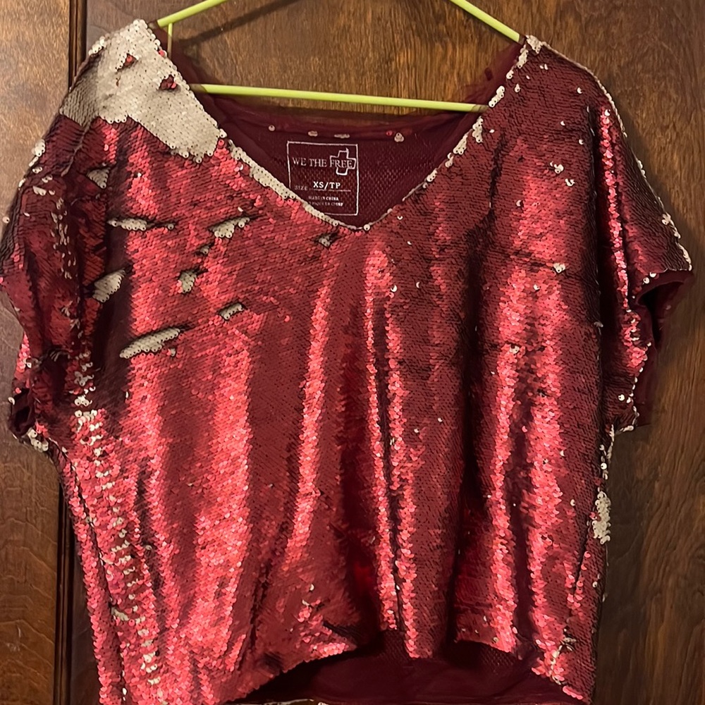 Fun sequin shirt!